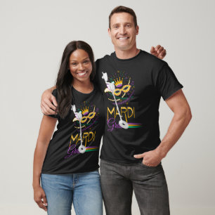 Detección metalizado, camiseta divertida de Mardi 