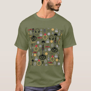 Detección metalizado de camisetas