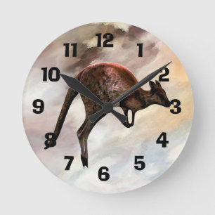 Detener el reloj canguro