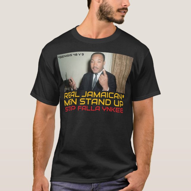 DETENER FALLA. YNKEE Camiseta oscura básica (Anverso)