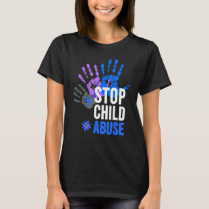 Detener la camiseta de maltrato infantil - Ley de