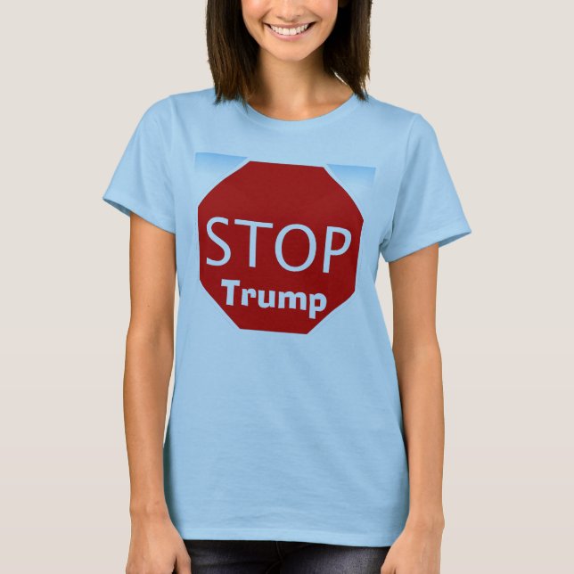 Detener la camiseta de Trump (Anverso)