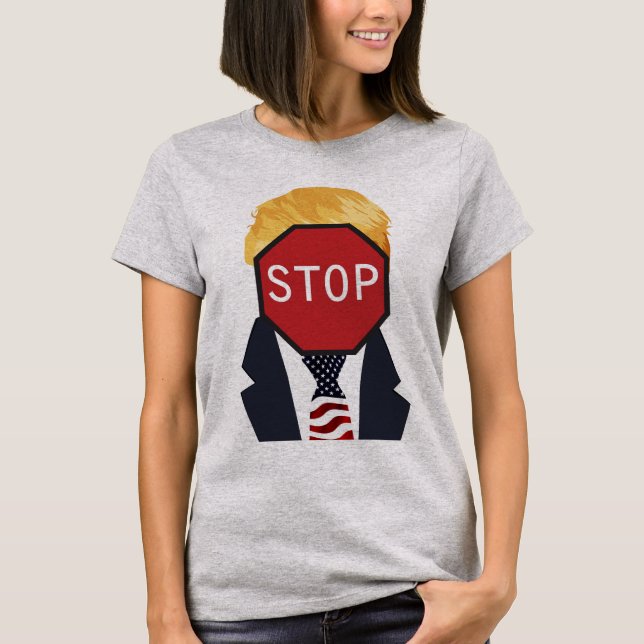 Detener la camiseta de Trump (Anverso)