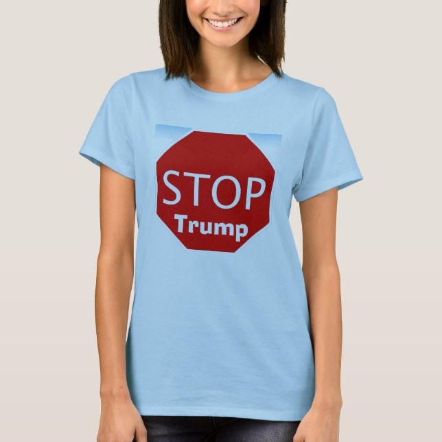Detener la camiseta de Trump (Anverso)