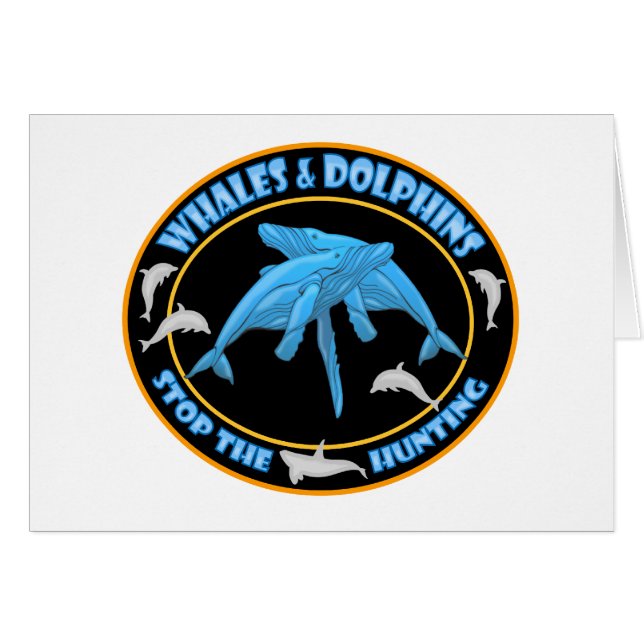 Detener la caza de ballenas (Anverso (Horizontal))