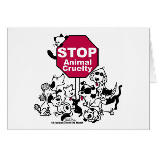 Detener la crueldad con los animales
