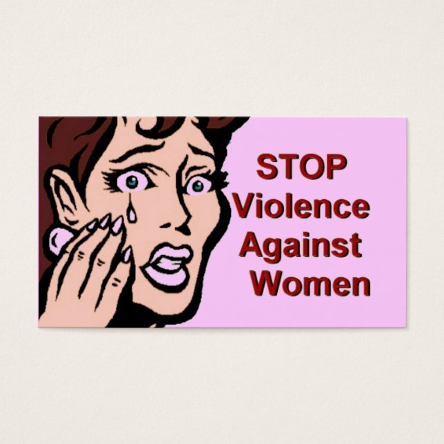 Detener la Violencia Contra las Mujeres (Frente)