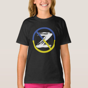 Detengan la guerra con camisetas de Ucrania