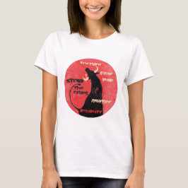 Detengan las corridas de toros - camiseta