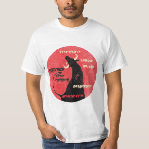 Detengan las corridas de toros - camisetas