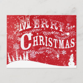 Determinación roja del navidad blanco