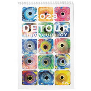DETOUR 2023 Calendario de arte y gratitud