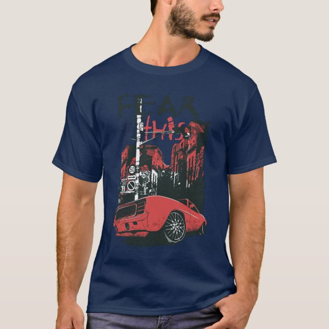 Detrás de la camiseta estilo (Anverso)