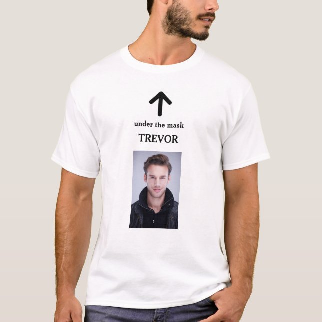 Detrás de la Máscara - Camiseta (Anverso)