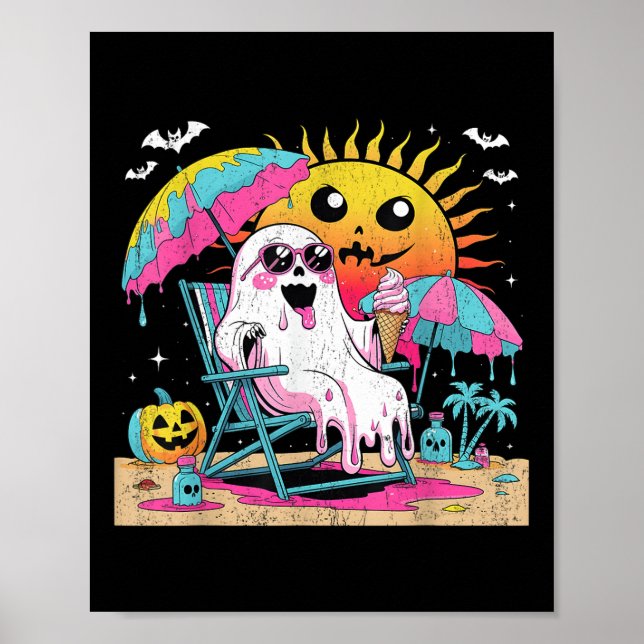 Detrás de Tan fuera del divertido arte de la playa (Frente)