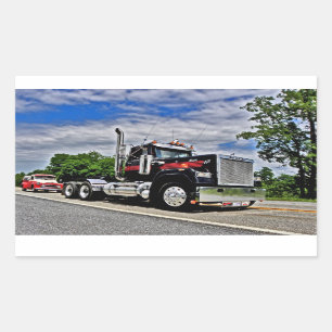 Detrás en pegatinas negros del Superliner