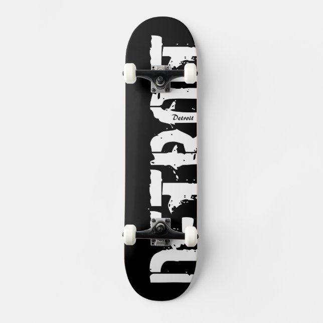 Detroit - Estilo urbano - Skateboard (Anverso)