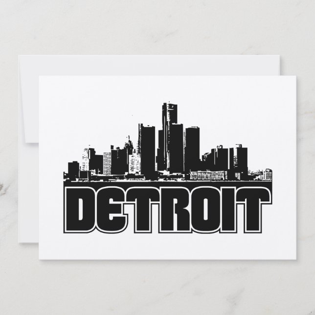 Detroit Skyline (Anverso)