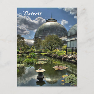 Detroit - Tarjeta postal Belle Isle