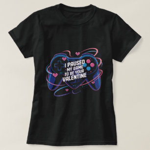 Detuve mi juego para ser tu camiseta del día de Sa