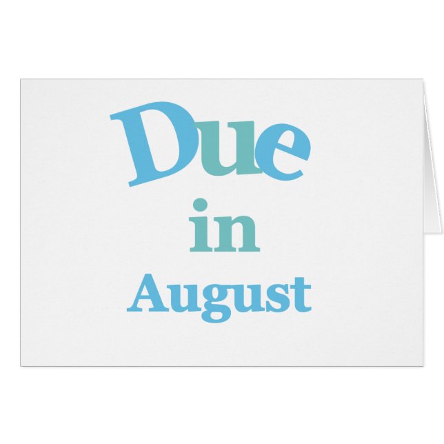 Deuda del azul en agosto (Anverso (Horizontal))