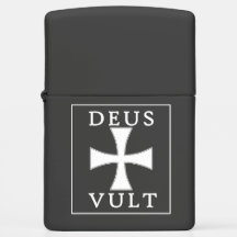 Deus Vult - encendedor de Zippo