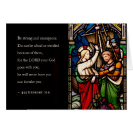 Deuteronomía cristiana 3:16 Sé fuerte y valiente