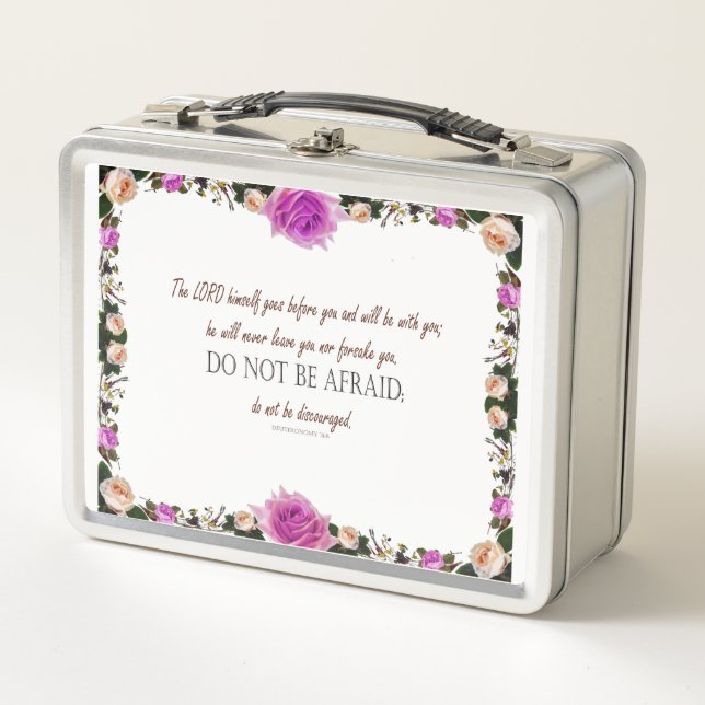 Deuteronomio 31, No Tengas Miedo, (Anverso)