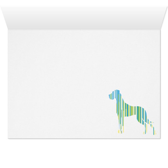 Deutsche Dogge Minimalistisch (Adentro Horizontal (Parte inferior))