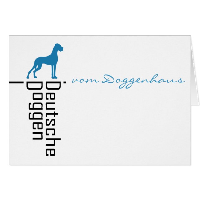 Deutsche Doggen (Anverso (Horizontal))