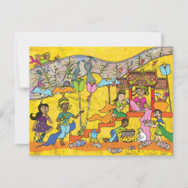 Devas bailadoras - Postales Personalizado Apsara