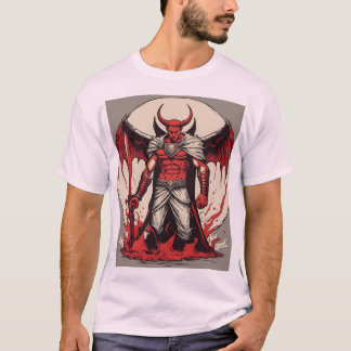 Devil Angel Warrior | Camiseta Para Hombres