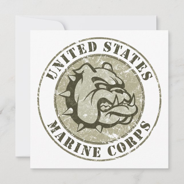 Devil Dog Vintage Emblem (Anverso)