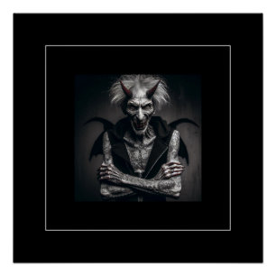 Devilish Nature por Chuck Vest Poster