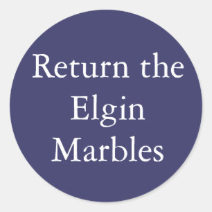 Devolver El pegatina De Los Mármoles De Elgin