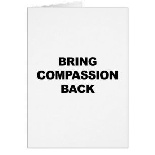 Devolver la compasión