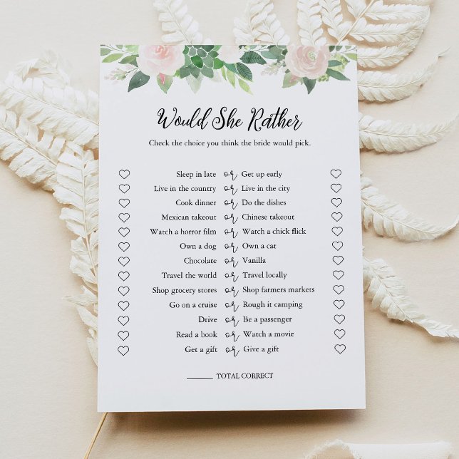 DEVON Prefiere Tarjeta De Juego De Ducha De Novias (Subido por el creador)