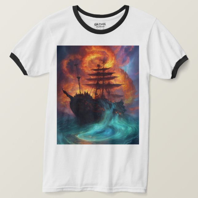 Devorador cósmico: camiseta Metalizado de muerte (Anverso del diseño)