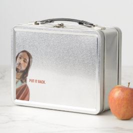 Devuélvalo Gracioso Jesús en el fondo blanco