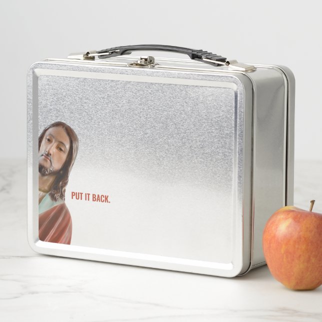 Devuélvalo Gracioso Jesús en el fondo blanco (In situ)