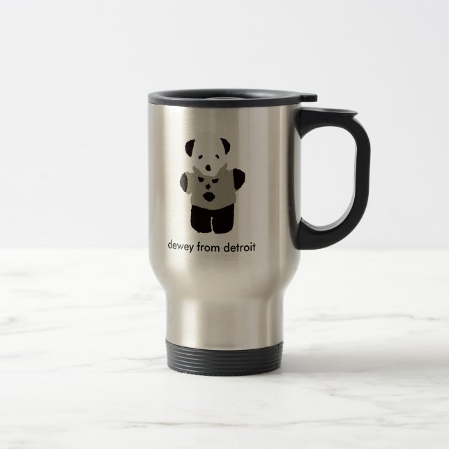 Dewey de la taza flatsimile de Detroit - (Derecha)