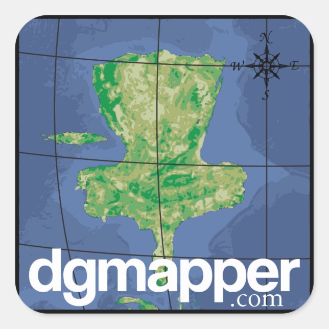 DGMapper.com Hoja de Pegatinas (Anverso)