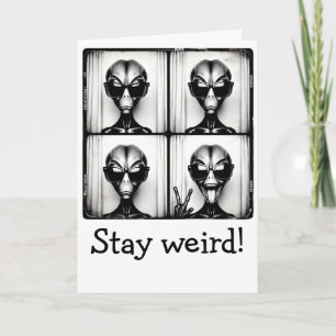 ¡Di algo raro! Tarjeta de cumpleaños con fotos div