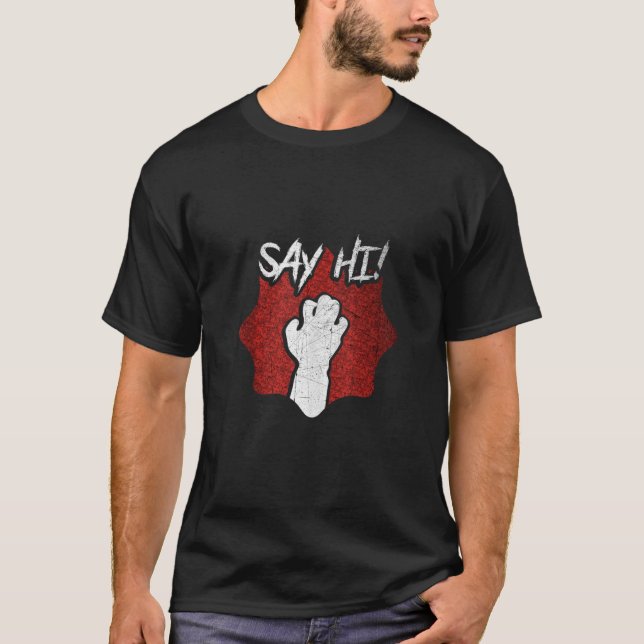 Di Hola A Zombie Hands Tank Top (Anverso)