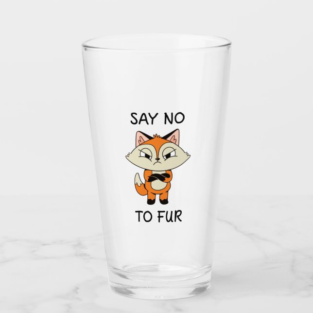 Di no a Fur - Sad Fox (Anverso)