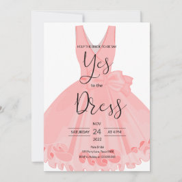 Di Sí A La Invitación Del Vestido