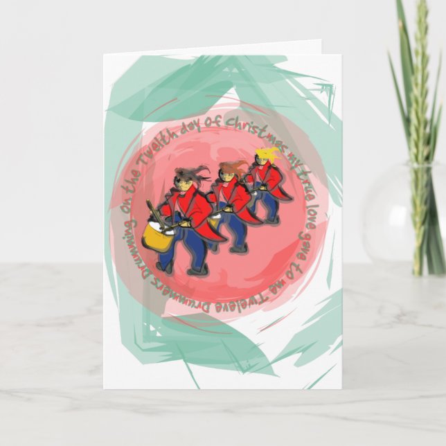 Día 12 - 12 días de tarjetas de Navidad (Anverso)