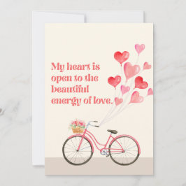 Día 5 Tarjetas de confirmación de amor con manifes