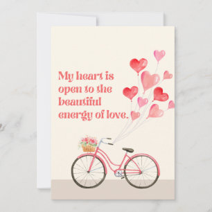 Día 5 Tarjetas de confirmación de amor con manifes