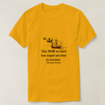 Día 62 de la travesía de Colón - Una camiseta de M